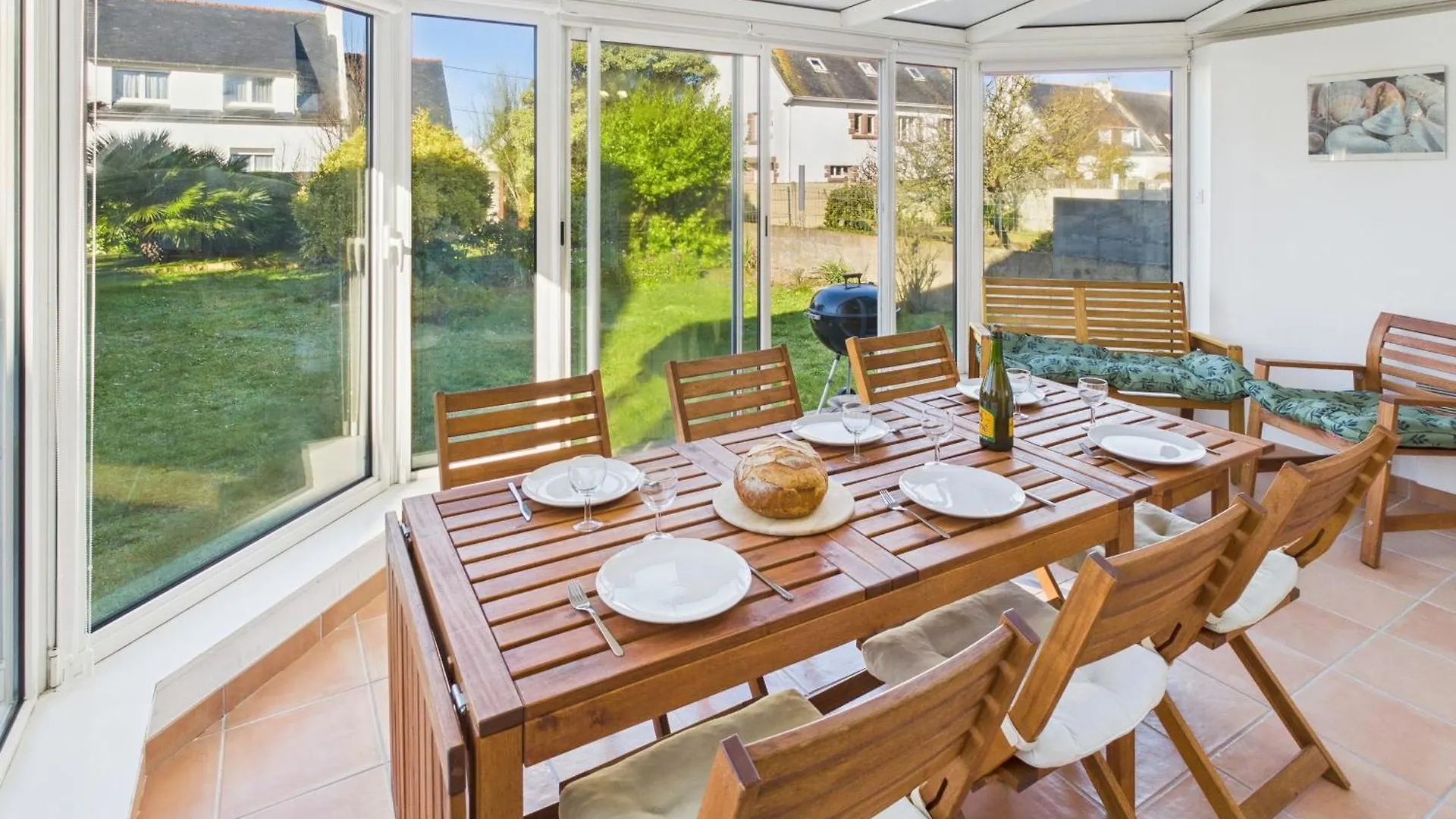 Maison Avec Veranda Pour 6 Personnes Guilvinec